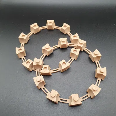 Vòng bi gỗ Fiber - Muốn xoay thử không? Ghé xem FabLabHamm tại MakerFaireRuhr