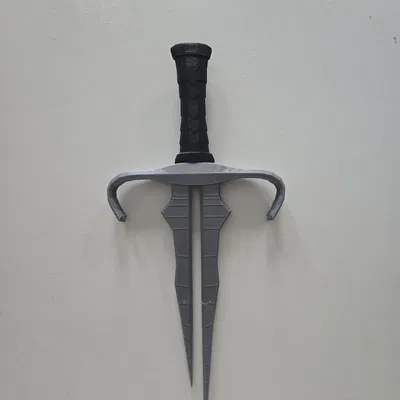 Mô hình dao găm kép độc đáo - Two time dagger (In 3D file STL)