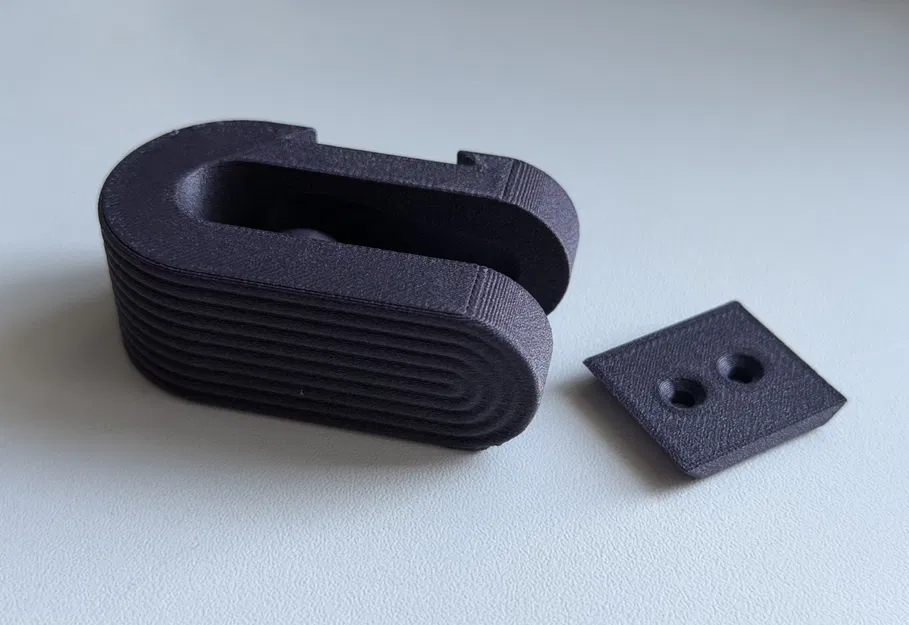 Móc treo khăn thông minh cơ chế kẹp viên bi (Print-in-Place) - Image 1