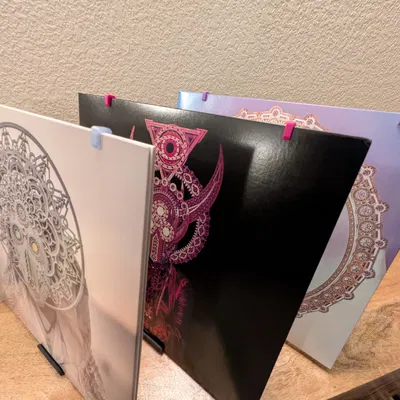 Kẹp giữ bìa đĩa than Parametric (Parametric Record Display Clip)