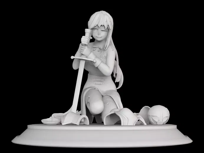 Mô hình 3D in miễn phí nhân vật Darkness trong Konosuba - Image 2