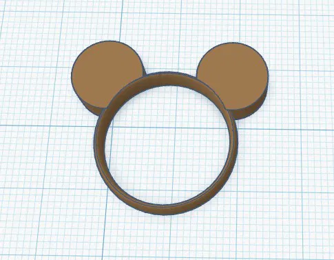 Tự in nhẫn Mickey Mouse cực xinh xắn bằng công nghệ 3D - Image 2