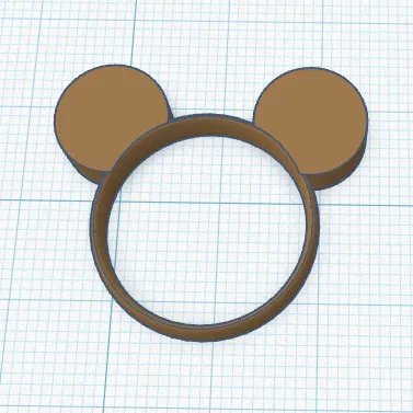 Tự in nhẫn Mickey Mouse cực xinh xắn bằng công nghệ 3D