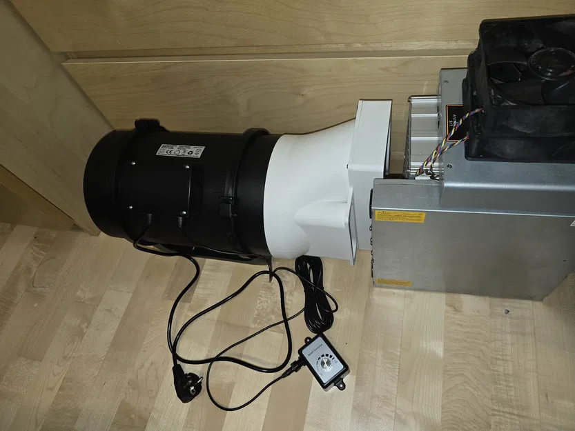 Ống dẫn khí 200mm cho Antminer S17 - Image 1