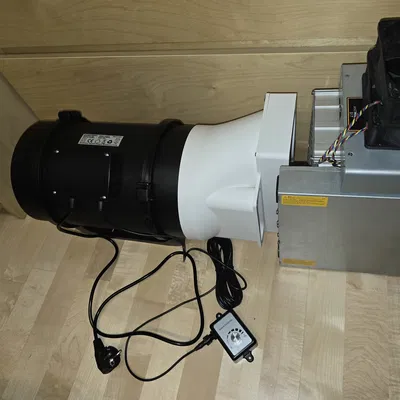 Ống dẫn khí 200mm cho Antminer S17