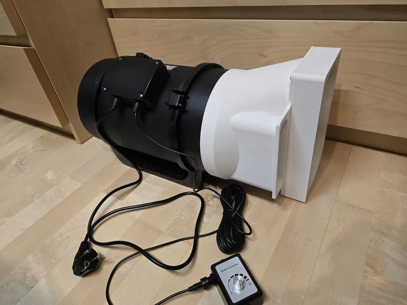 Ống dẫn khí 200mm cho Antminer S17 - Image 2