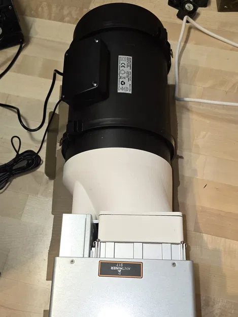 Ống dẫn khí 200mm cho Antminer S17 - Image 9