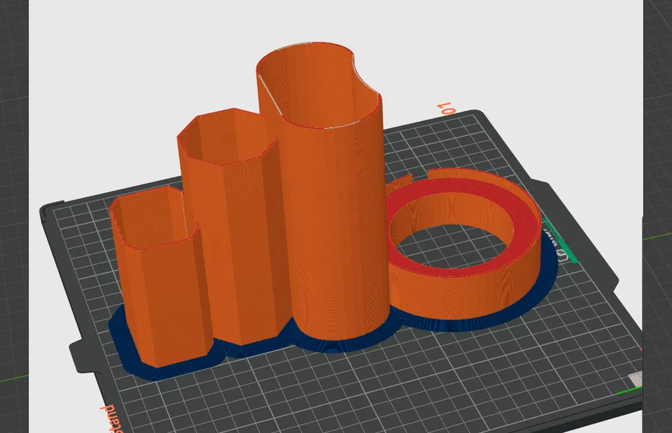 Khay đựng bút và đế để loa thông minh "After the rise, the great fall" - Image 3