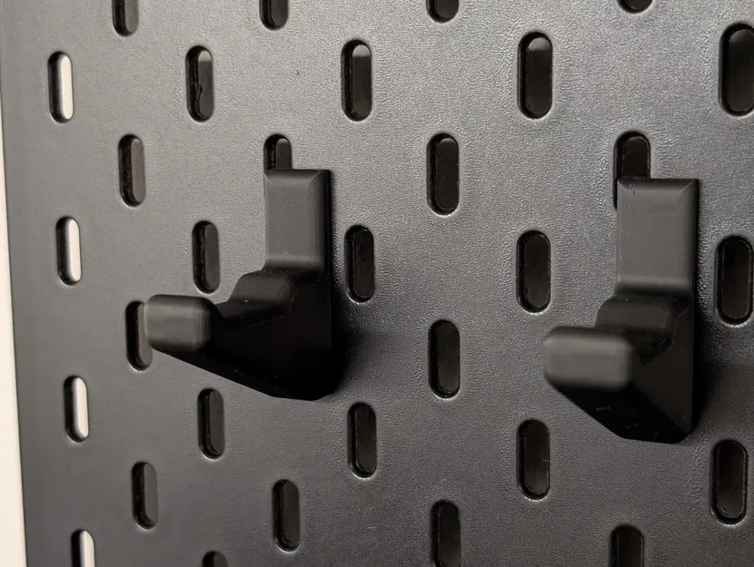 Móc treo bản rộng Skadis Wide Hook cho bảng treo dụng cụ IKEA - Image 1