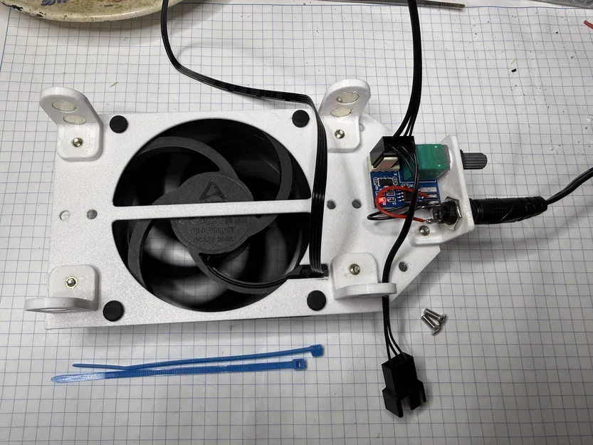 Bộ quạt tản nhiệt 80mm (Radiator Booster) cho lò sưởi Typ 22 - Image 2