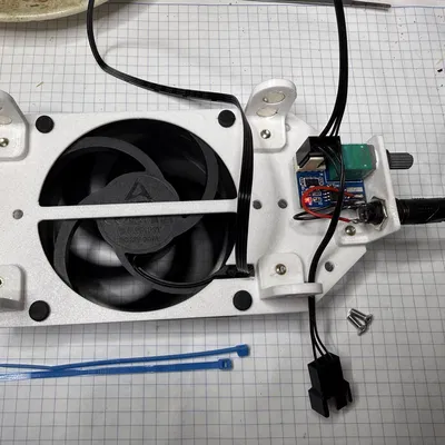 Bộ quạt tản nhiệt 80mm (Radiator Booster) cho lò sưởi Typ 22