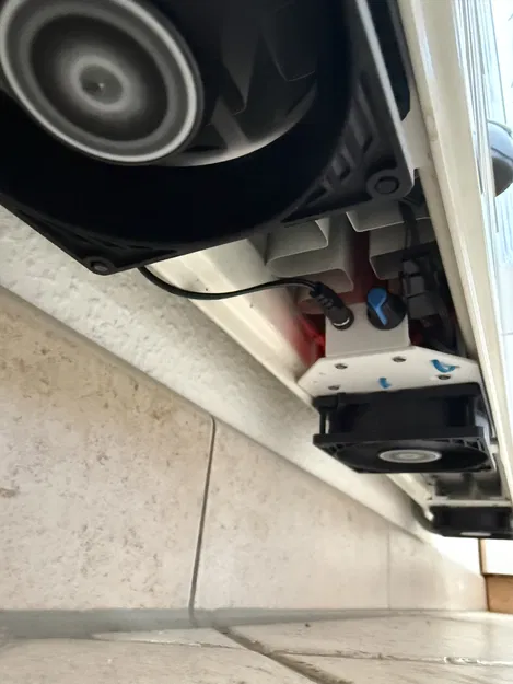 Bộ quạt tản nhiệt 80mm (Radiator Booster) cho lò sưởi Typ 22 - Image 4