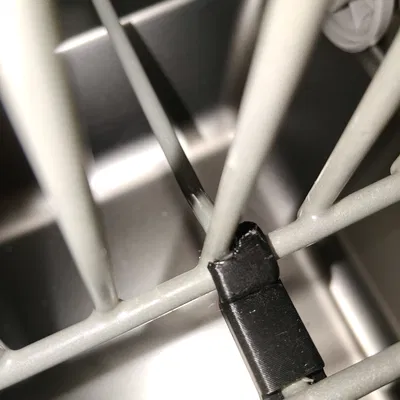 Kẹp nhựa thay thế giàn đĩa máy rửa bát Bosch 00611472 in 3D