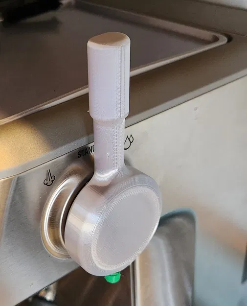 Tay cầm vặn hơi nước/nước nóng cho máy Sage/Breville Barista Express - Image 1