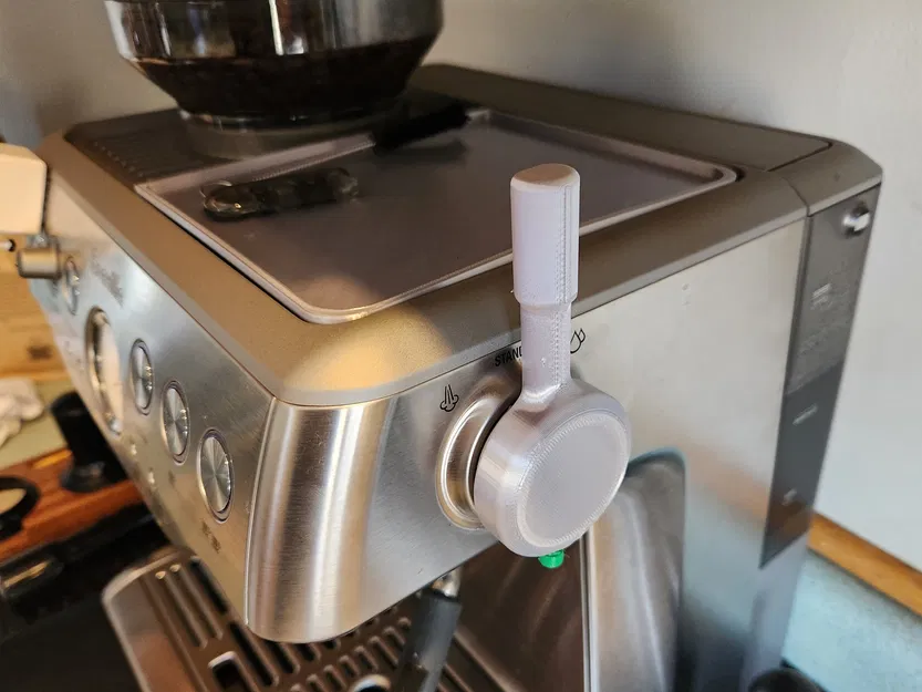 Tay cầm vặn hơi nước/nước nóng cho máy Sage/Breville Barista Express - Image 2