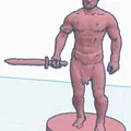 Mô hình đấu sĩ Gladiatore dũng mãnh - File in 3D chất lượng - Thumbnail 1