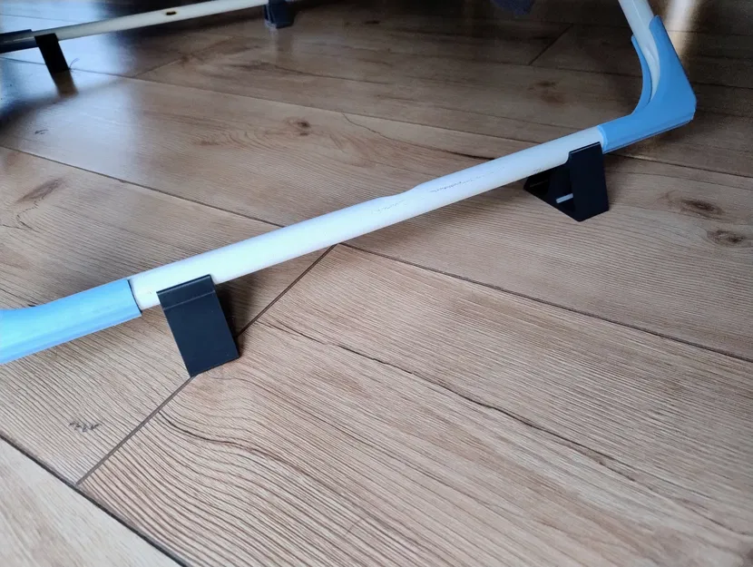 Bộ phụ kiện kê chân giá phơi đồ giúp robot hút bụi không bị kẹt - Image 2