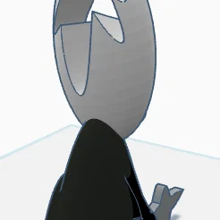 Mô hình 3D The Mini Hollow Knight - Hiệp sĩ nhỏ cho bàn làm việc