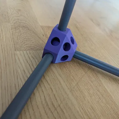 Nhà chơi cho bé - Phiên bản khớp chặt và phụ kiện đi kèm