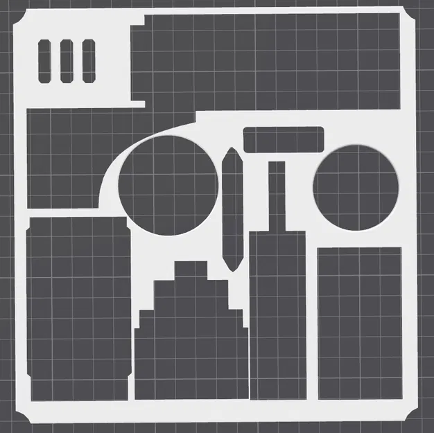 Miếng chèn 1mm cho hộp đựng Lightsaber - Giải pháp in đa màu dễ dàng - Image 1