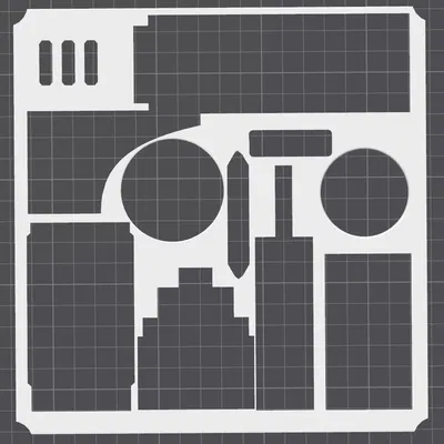 Miếng chèn 1mm cho hộp đựng Lightsaber - Giải pháp in đa màu dễ dàng