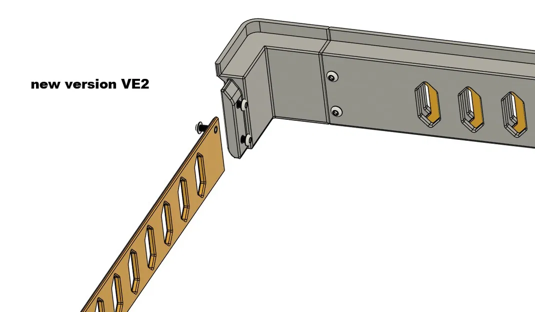 Bộ nâng nắp (lid raiser) cho Creality K2 plus (đã cập nhật bản VE2 ngày 22/02/2025) - Image 3