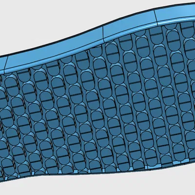 Đế giày 3D TPU Shoe Base - Thiết kế đế giày in 3D linh hoạt