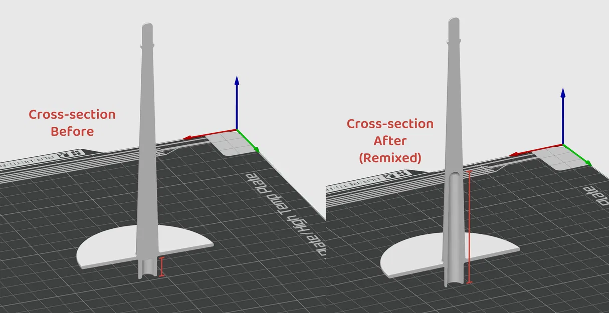 Bộ chuyển đổi trục đỡ cuộn chỉ 6cm cho máy in 3D cực chắc chắn - Image 1