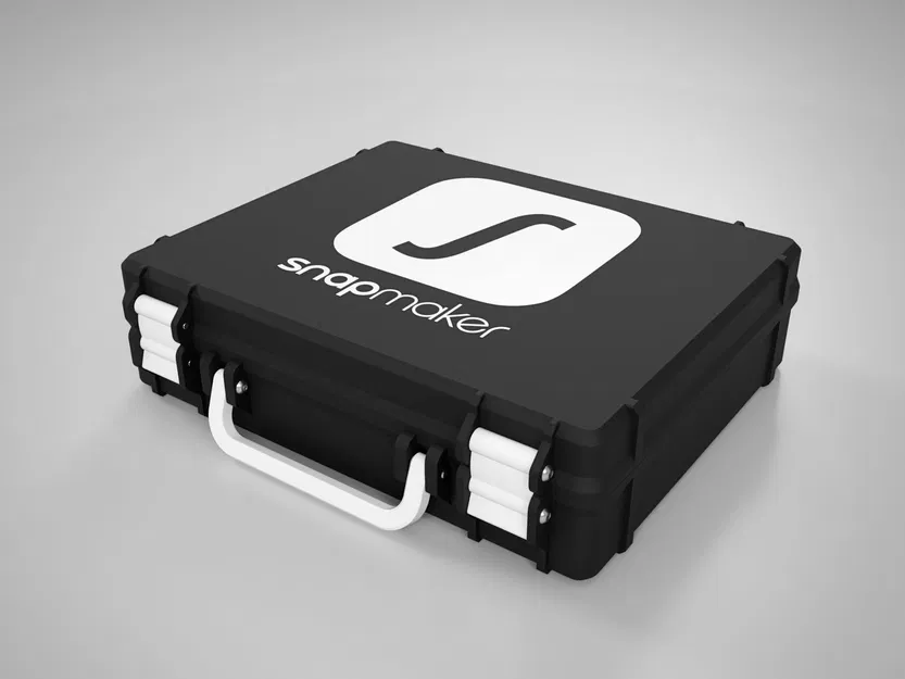 Hộp đựng Gridfinity 4x5 rugged case - Phiên bản Snapmaker - Image 1