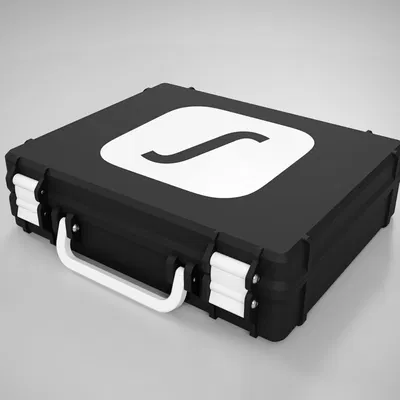 Hộp đựng Gridfinity 4x5 rugged case - Phiên bản Snapmaker