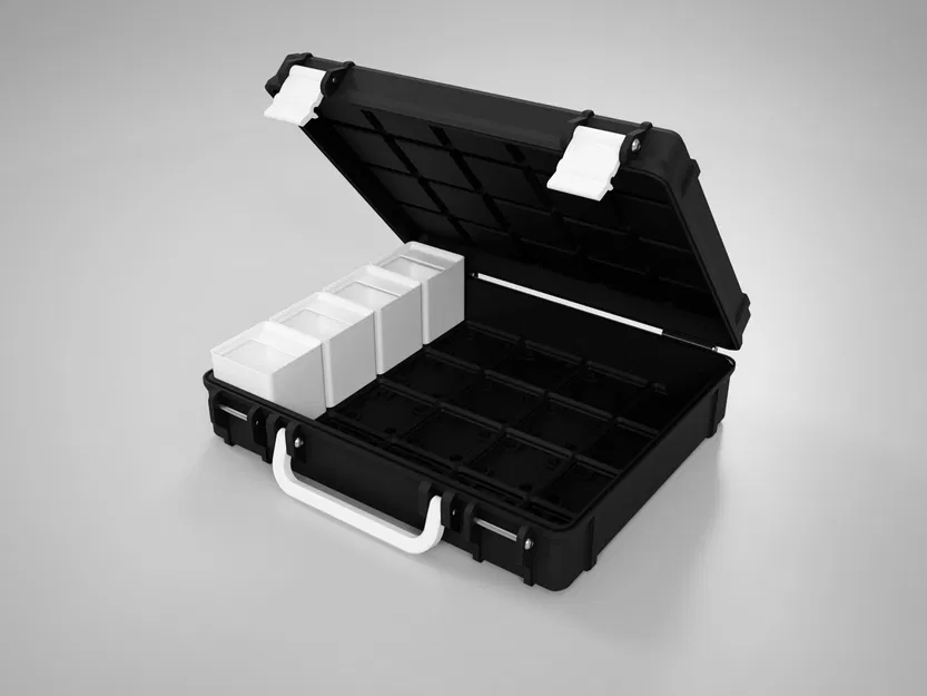 Hộp đựng Gridfinity 4x5 rugged case - Phiên bản Snapmaker - Image 3