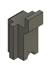 Miếng góc đi dây Cartographer3D cho nắp nâng Creality K2 Plus - Image 3