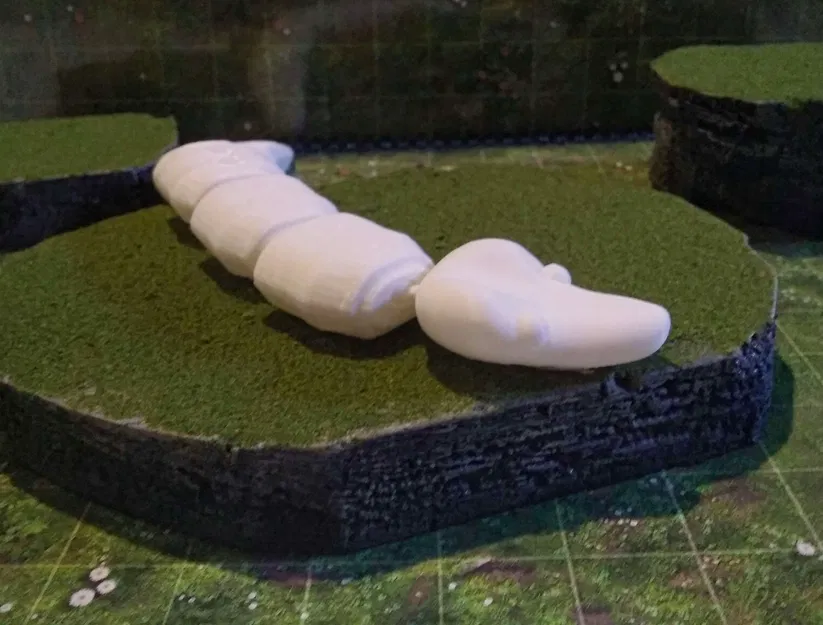 Mô hình rắn nhỏ linh hoạt (Small Baby Snake) in 3D cực đáng yêu - Image 1