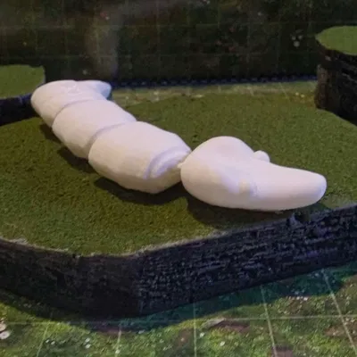 Mô hình rắn nhỏ linh hoạt (Small Baby Snake) in 3D cực đáng yêu