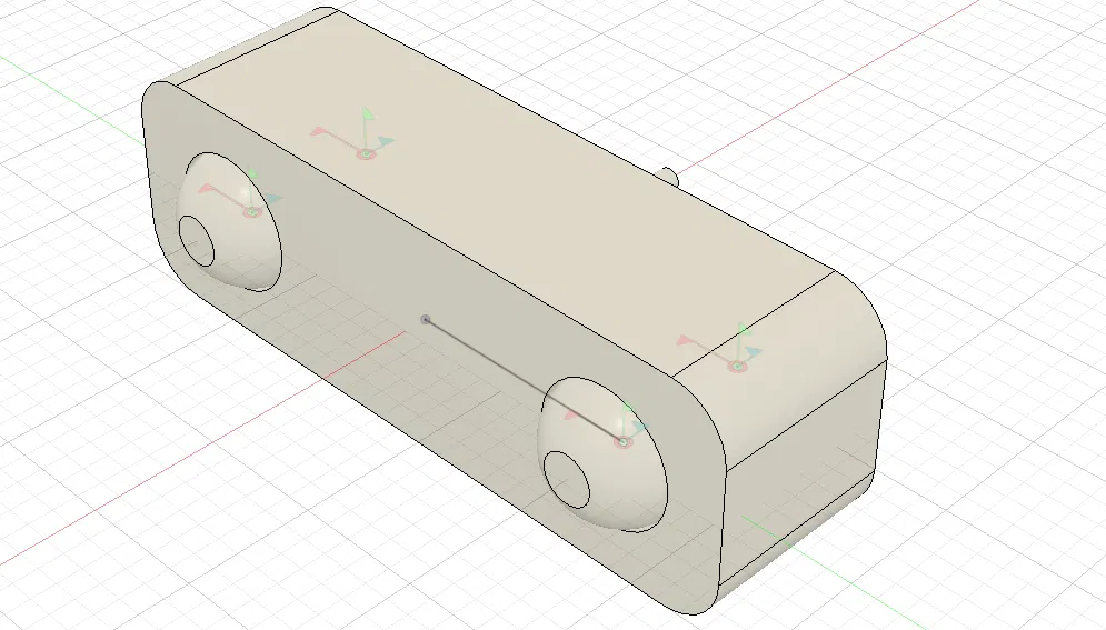Mô hình đôi mắt cử động (Moveable Eyes) cho đồ chơi in 3D - Image 1