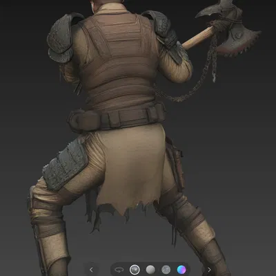 Mô hình chiến binh Mad Max Warrior 8 độc đáo cho in 3D