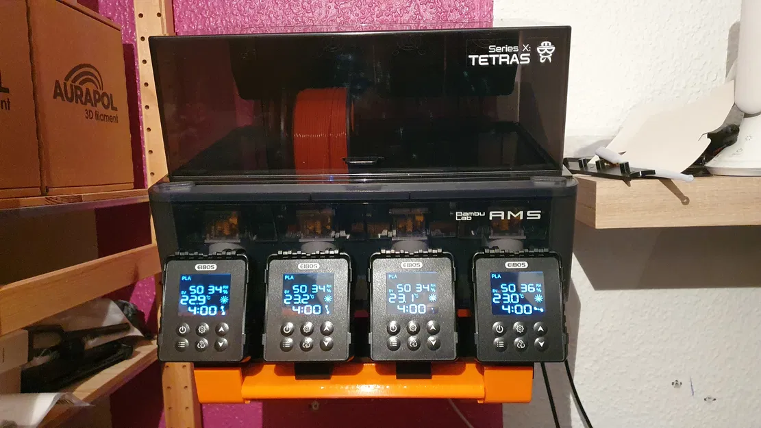 Giá treo tường cho AMS 1 với bản độ Tetras của Eibos - Image 1