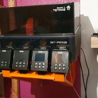 Giá treo tường cho AMS 1 với bản độ Tetras của Eibos