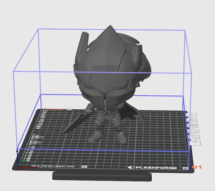 Mô hình in 3D Igris (Solo Leveling) theo phong cách Funko Pop - Image 1