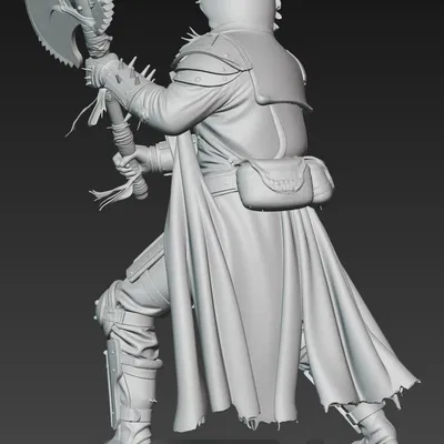 Mô hình chiến binh hậu tận thế Mad Max Warrior 7 in 3D