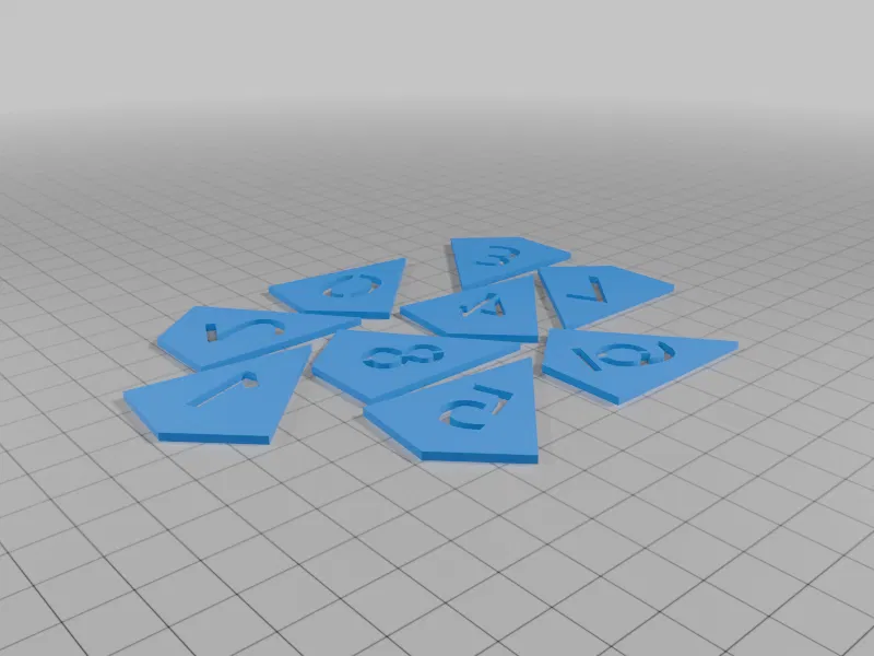 Bộ xúc xắc lắp ghép 3D (Printable Chonk Dice Set) sáng tạo - Image 4