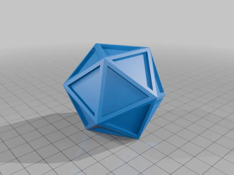 Bộ xúc xắc lắp ghép 3D (Printable Chonk Dice Set) sáng tạo - Image 8