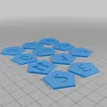 Bộ xúc xắc lắp ghép 3D (Printable Chonk Dice Set) sáng tạo - Thumbnail 10