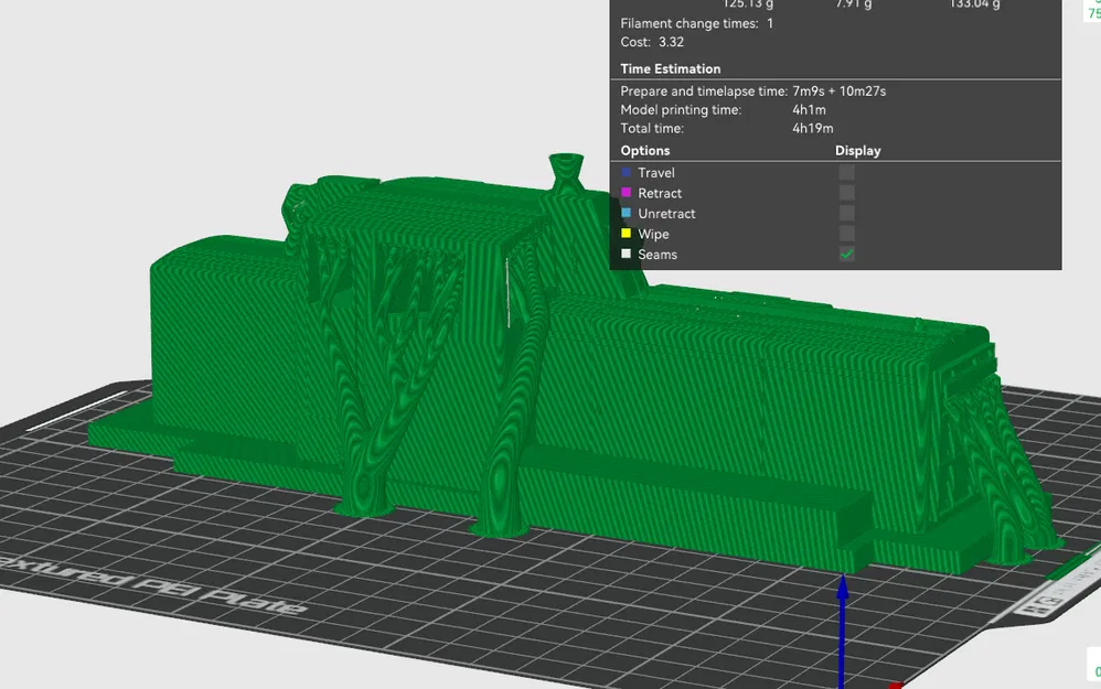 Mô hình tàu hỏa DB V60 - File in 3D chi tiết cho sa bàn - Image 1