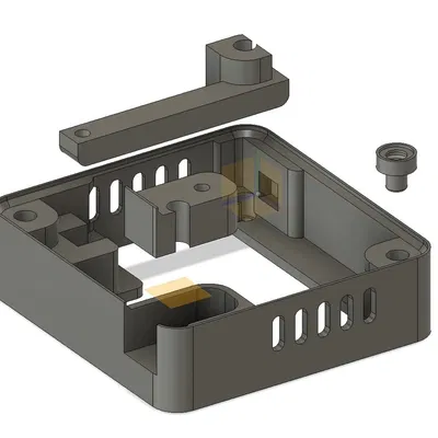 Vỏ gắn SSD chồng tầng cho Intel NUC