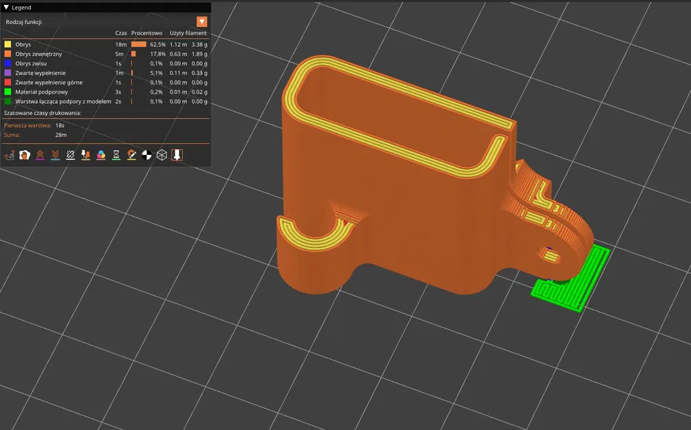 Kẹp giữ dây cáp và ống dẫn nhựa cho máy in 3D Artillery X4 PRO - Image 3