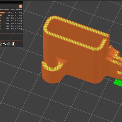 Kẹp giữ dây cáp và ống dẫn nhựa cho máy in 3D Artillery X4 PRO