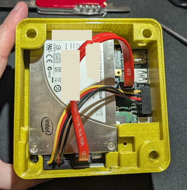 Khung mở rộng gắn SSD cho Intel NUC (bản không chồng tầng) - Image 12