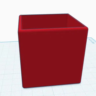 Mẫu in 3D hộp đựng đồ đa năng Basic Box đơn giản và tiện dụng