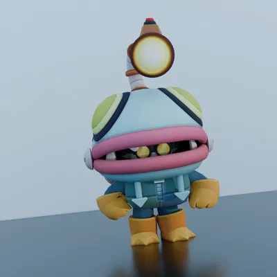 Glowbert - Brawl Stars